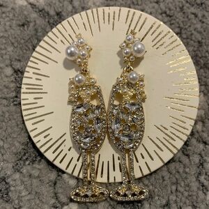 Champagne Earrings